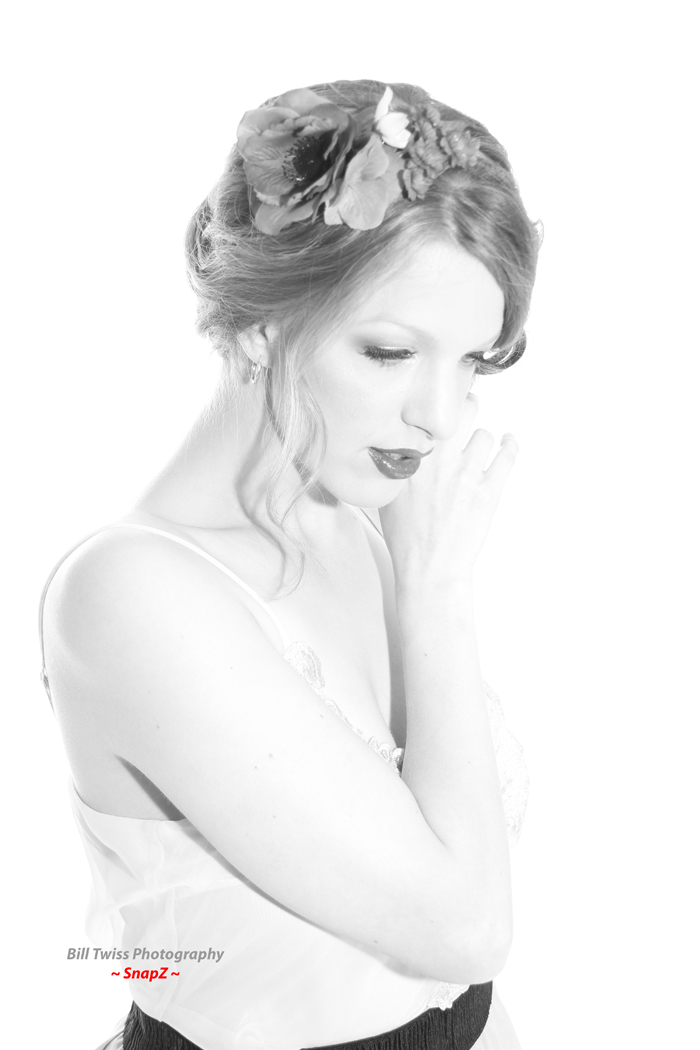 Female model photo shoot of Katherine Vanston by Bill Twiss, makeup by Natalie M