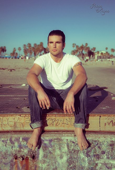 Male model photo shoot of Anthony Van Roy in Venice Beach
