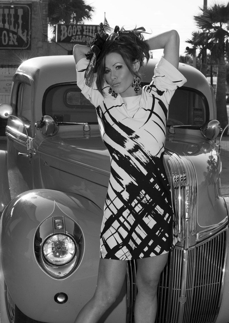 Female model photo shoot of Alyssa Bellows in Main Street Daytona
