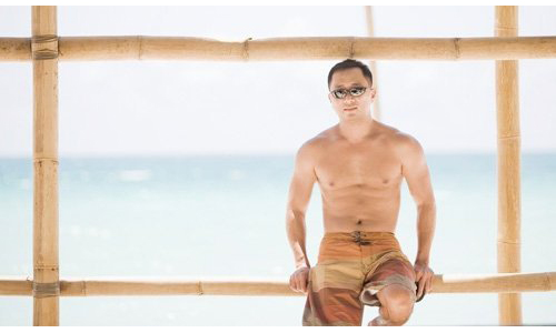 Male model photo shoot of hulyo in Boracay