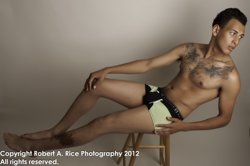 Male model photo shoot of Ulises Pelayo by Robert A Rice Photo