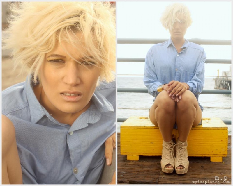 Female model photo shoot of myisa plancq in Santa Monica