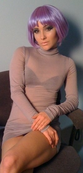 Female model photo shoot of Lisa G Makeup in Bridges Media, Chicago