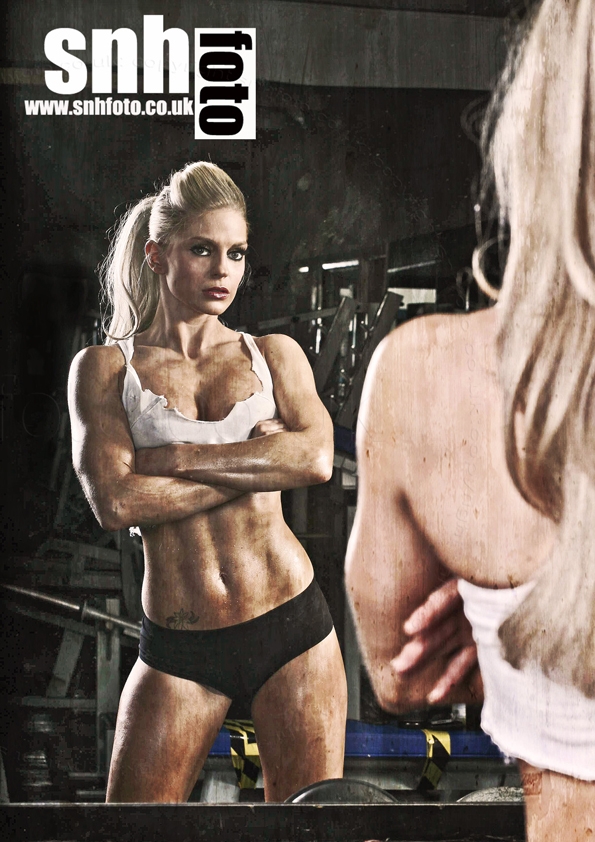Female model photo shoot of Claire Aves in Zone Gym