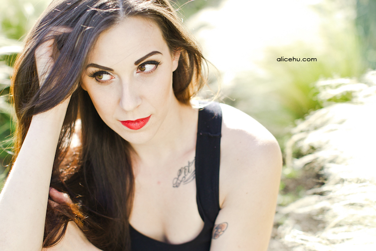 Female model photo shoot of Alice Hu Photography in costa mesa, ca, makeup by Beauty by Joe
