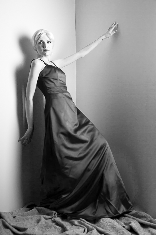 Female model photo shoot of Michelle Marie Louise by Michael Eivaz in MMET Studios
