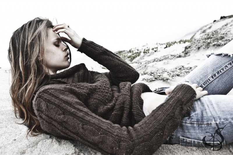 Female model photo shoot of Sprite by Kyle Schleiderer in Ventura Beach