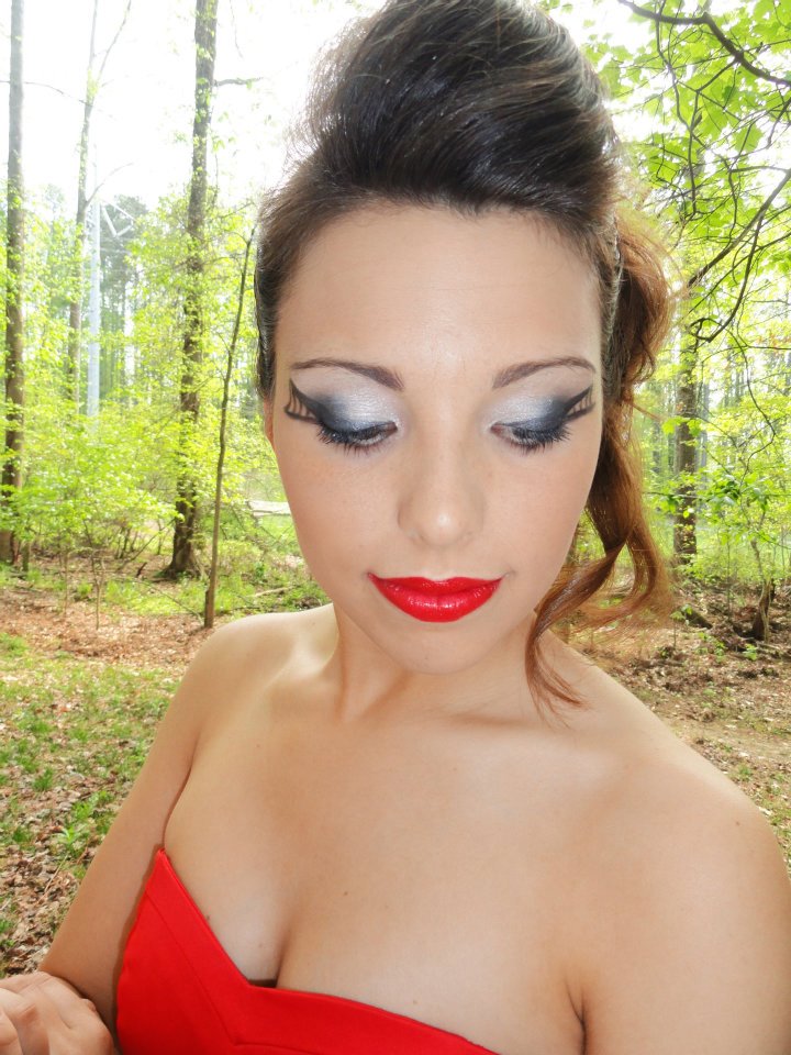 Female model photo shoot of ELA_Makeup