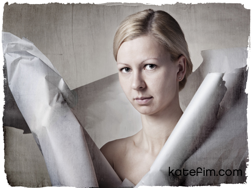 Female model photo shoot of katefim