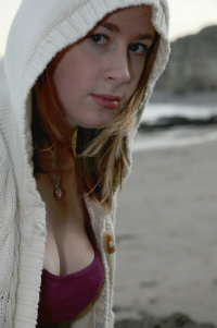 Female model photo shoot of Bexy Goddard by Ian Marshall in Marsden Beach