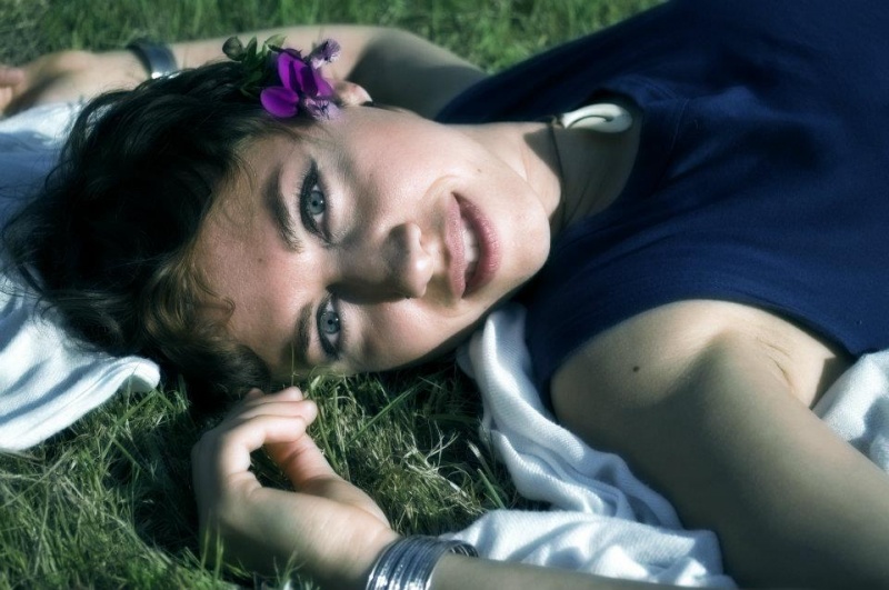 Female model photo shoot of Aralia Rose