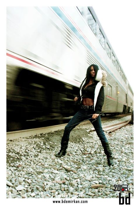 Female model photo shoot of Bayonetta Rose