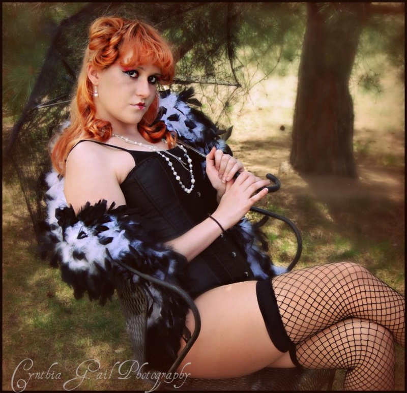 Female model photo shoot of Mistress Mary Lust in Squirrel Creek Lodge
