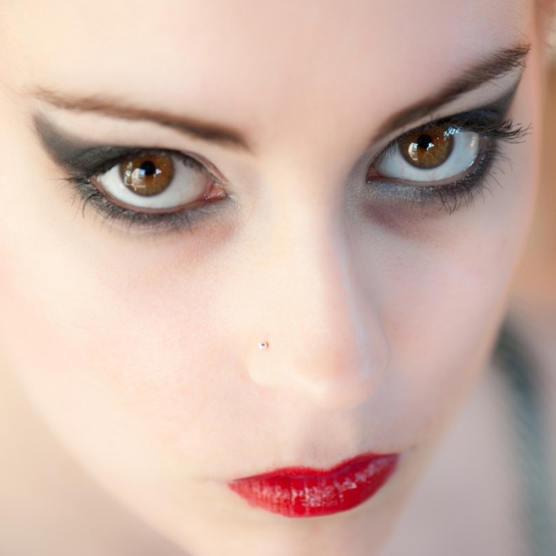 Female model photo shoot of Miss Dixon by Tony Egan, makeup by BunBre Model MUA
