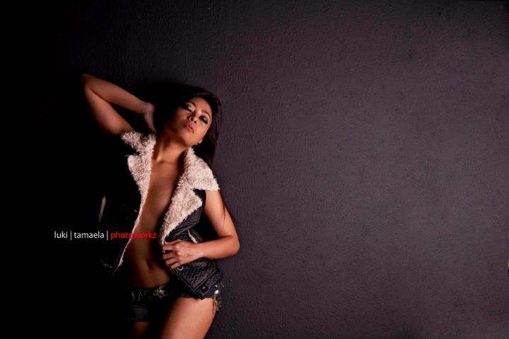 Female model photo shoot of Putri E Iskandar in @ jakarta DC studio