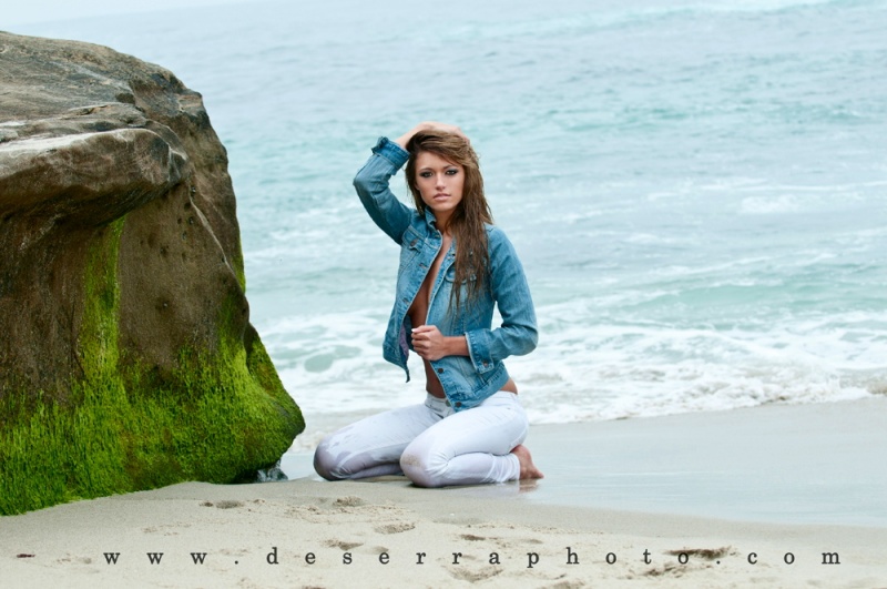Female model photo shoot of Kelsey Hoxit in La Jolla, CA