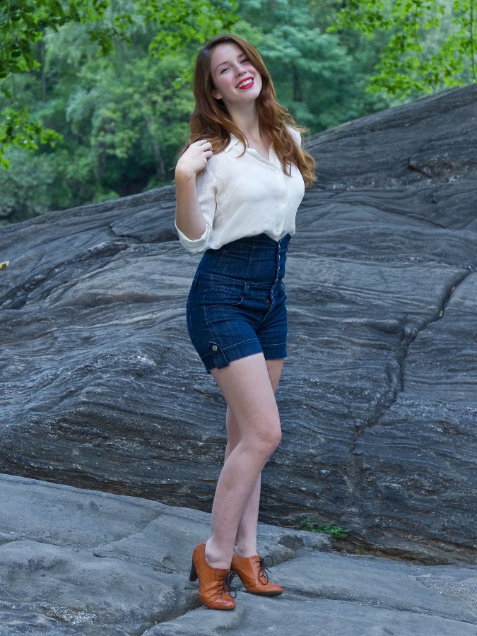 Female model photo shoot of Melissa Boatright in Central Park South