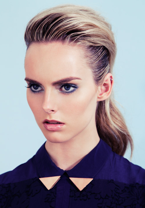 Female model photo shoot of Christelle Make Up
