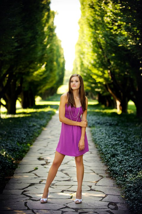 Female model photo shoot of Julia Wray in Botanical Gardens