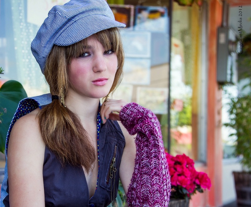 Female model photo shoot of OneKindCouture by FotoDesign Bellmeio in Downtown Beaverton, Oregon
