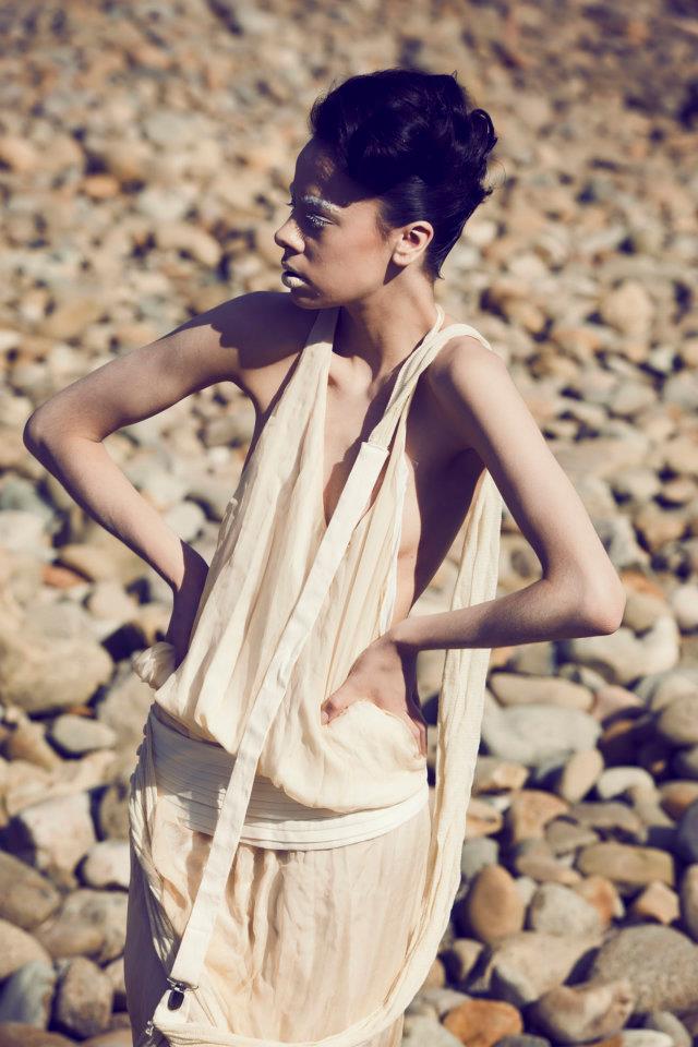 Female model photo shoot of Natasha Mackie, clothing designed by m-i-l-l-a-r