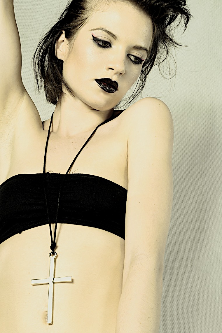 Female model photo shoot of Lisa Praznak by James Tsatsaronis, makeup by Eve Artistry