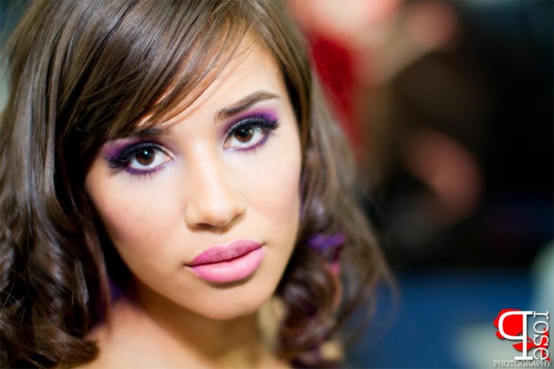 Female model photo shoot of Makeup By Dee in Dynazty Cuts