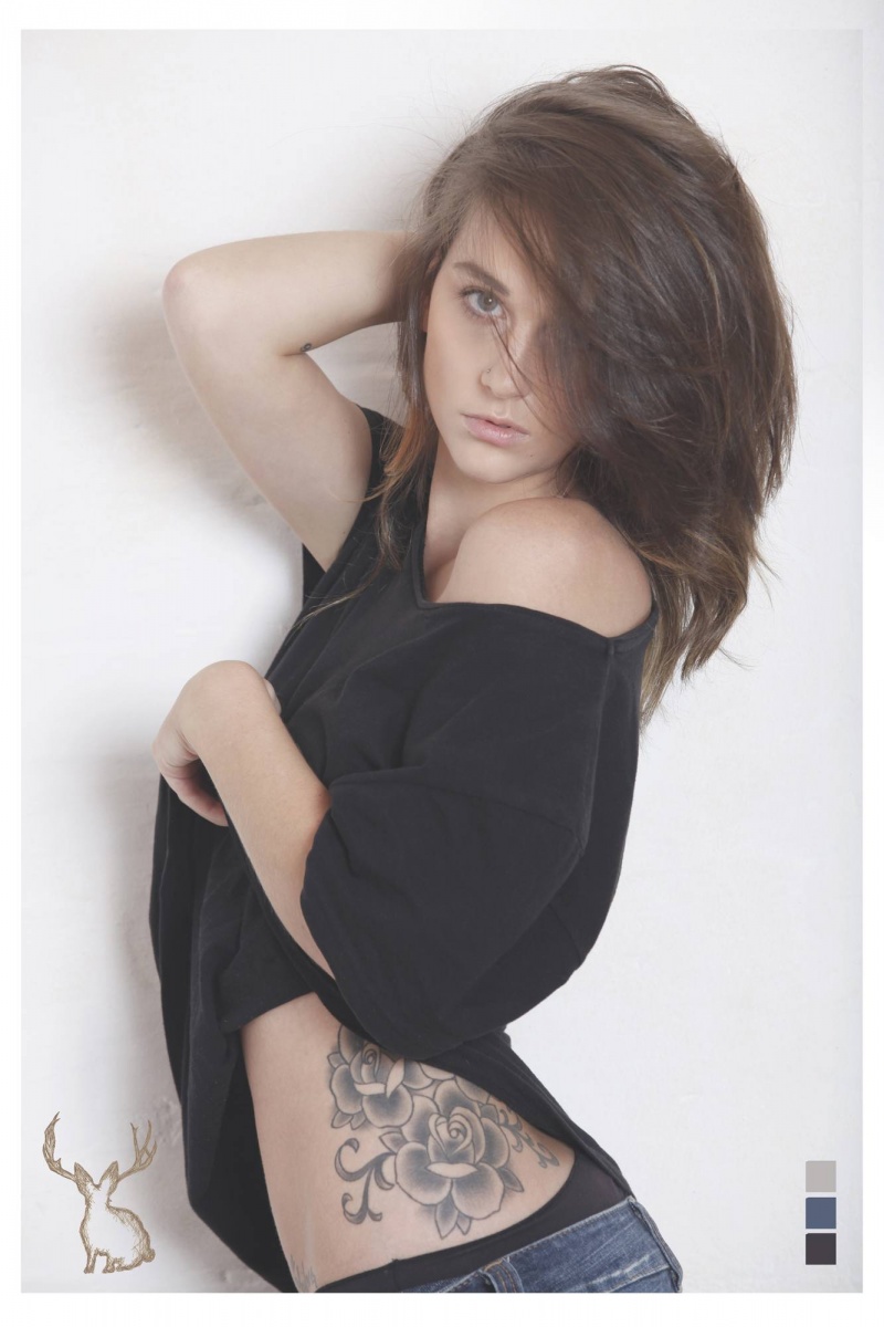 Female model photo shoot of Courtney Amanda Collins by Dear Rabbit Photography