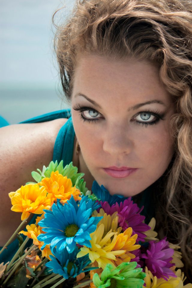 Female model photo shoot of Beccaboo in florida keys