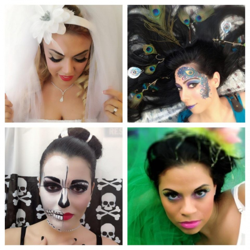 Female model photo shoot of Makeup by Emanuela