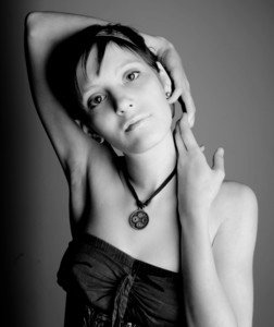 Female model photo shoot of Annabeth Koneski in JMP Studios