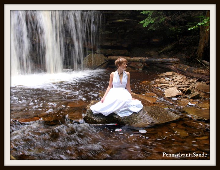 Female model photo shoot of Annabeth Koneski by PennsylvaniaSande in Ricketts Glen, PA