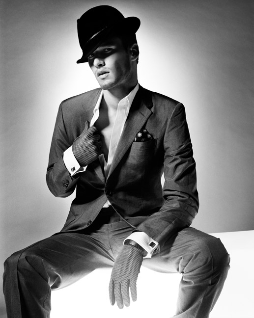 Male model photo shoot of Roger Erickson Studio in New York City