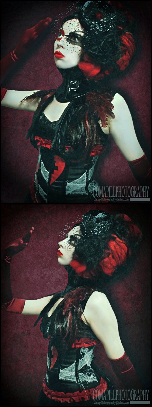 Female model photo shoot of Ophelia Darkly by Coma Pill Photography in Chicago, IL