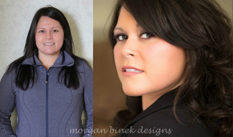 Female model photo shoot of Morgan Binek Designs