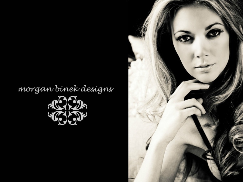Female model photo shoot of Morgan Binek Designs
