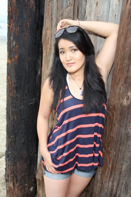 Female model photo shoot of RoAnnaH by First-Step-Photography in Newport Beach