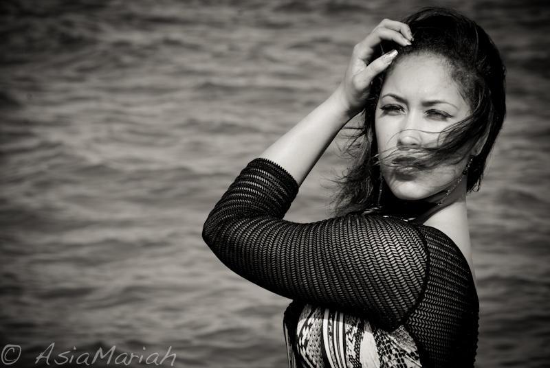 Female model photo shoot of Sienna D in North Avenue Beach