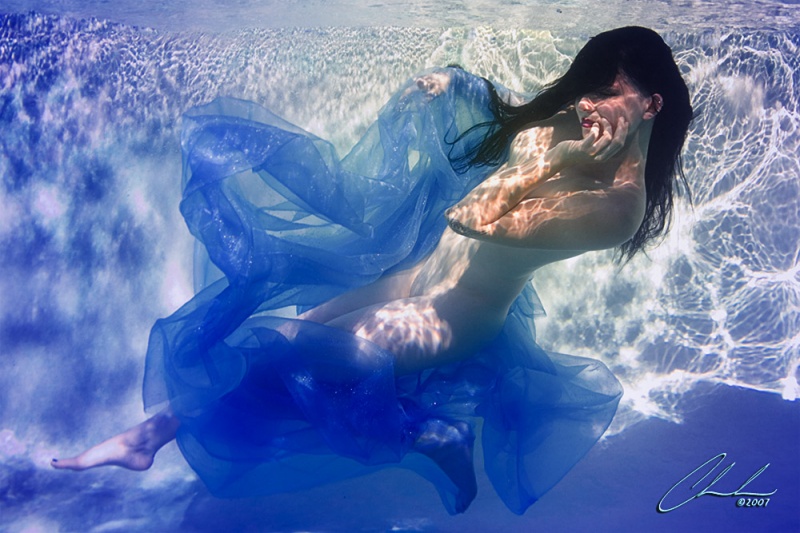Female model photo shoot of Atlantis Mermaid by CurvyPixels Photography