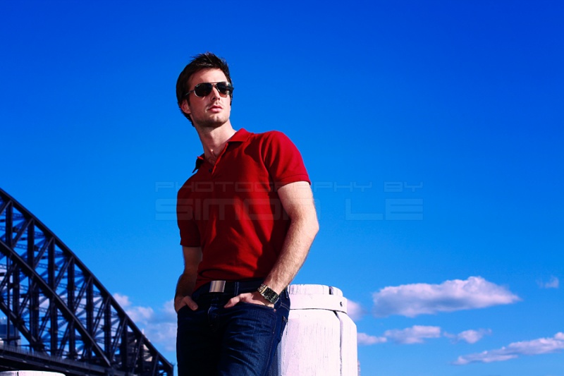 Male model photo shoot of MattAustralianModel by Simon Le