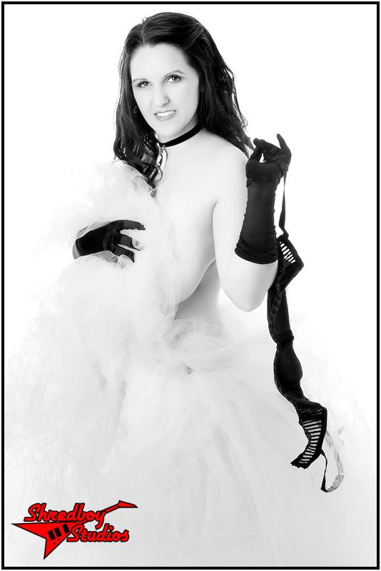 Female model photo shoot of SophieSin by Scott Peloquin Photography in Shredboy Studios