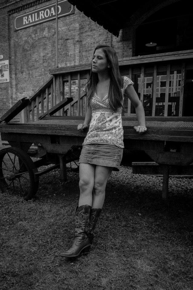 Female model photo shoot of Jada M B by A Fletcher Photography in Wilmington Railroad Museum