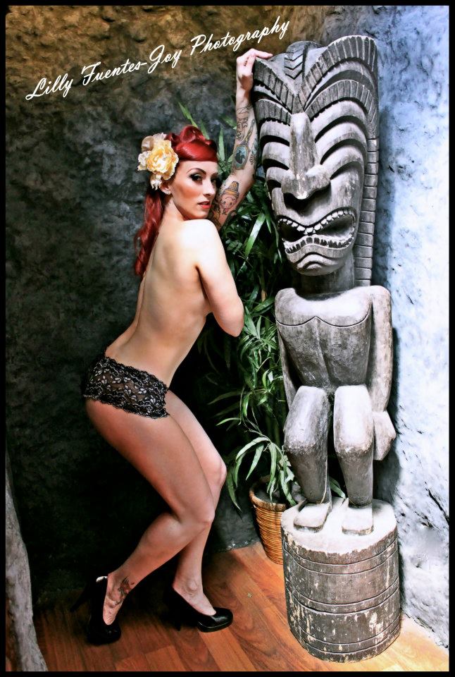 Female model photo shoot of Dorothy Von Fink by Lilly Fuentes Joy  in Forbidden Island, Alameda, Ca