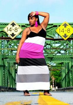 Female model photo shoot of Rage 210 by 210RawProductions