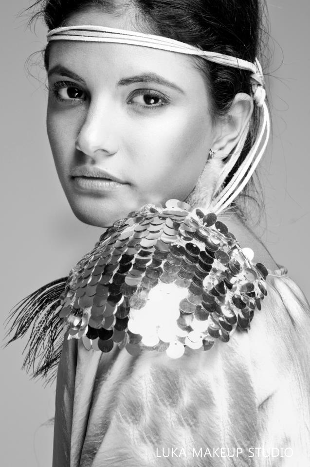 Female model photo shoot of Luka Makeup Studio in PLAYA DEL CARMEN