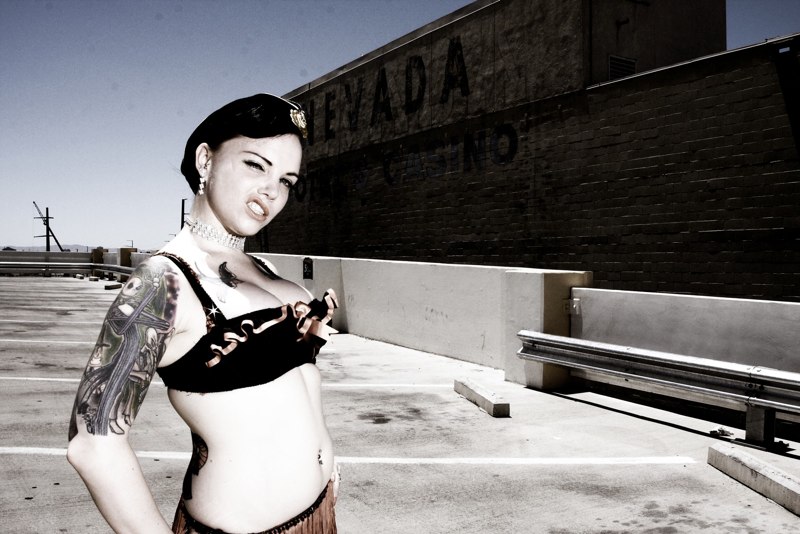 Female model photo shoot of Pepper Potemkin in Las Vegas, Nevada