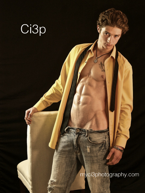 Male model photo shoot of Vince McGaugh in San Antonio Studio, Ci3p