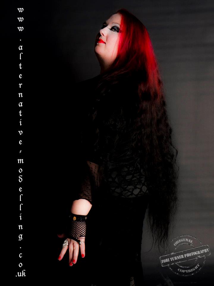 Female model photo shoot of Venvierra the GothZILLA in Banana Studios, Newcastle Upon Tyne