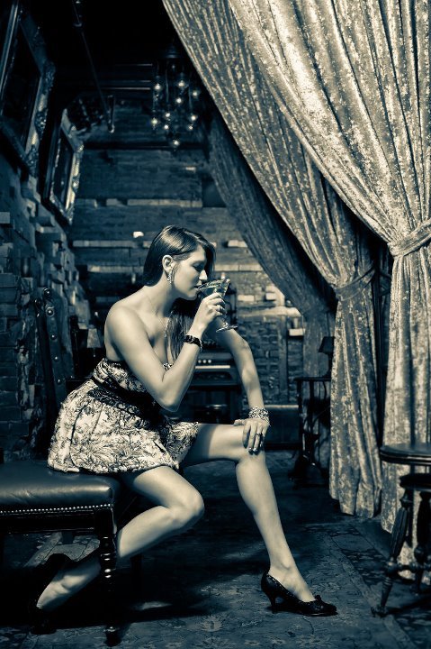Female model photo shoot of Tatum B by Dominic AZ Bonuccelli