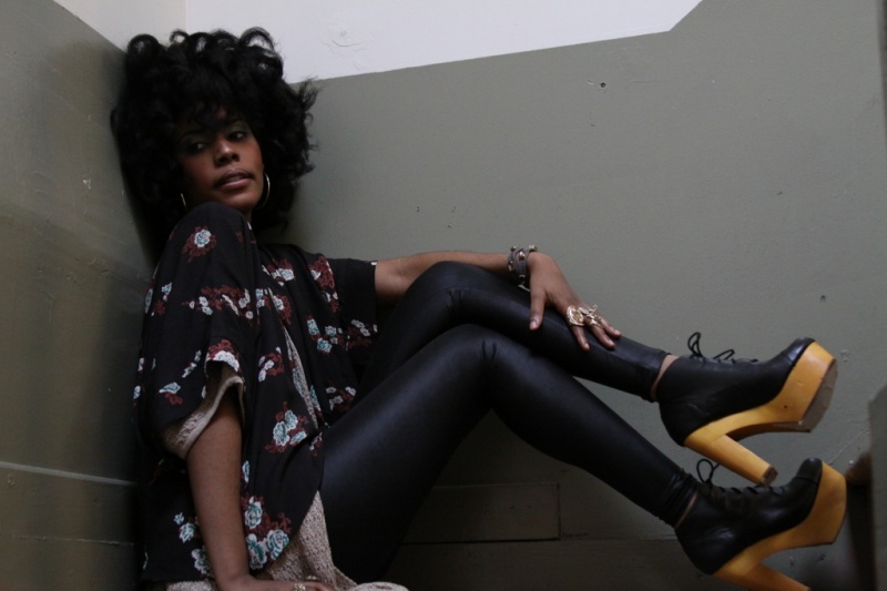 Female model photo shoot of Mika Jackson in Brooklyn, NY